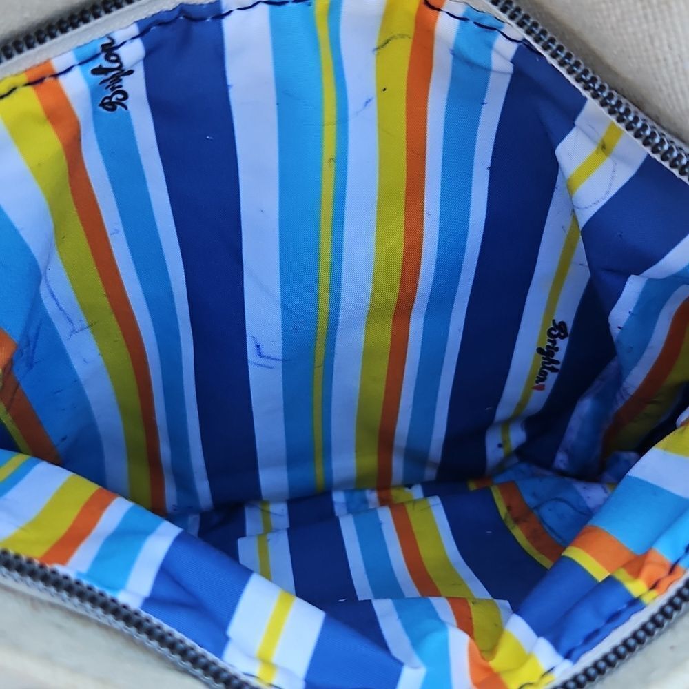 Bella Vita Embroidered Medium Messenger Bag - Picture 10 of 12